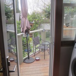 Screen Solutions 29 Reviews Shades Blinds 425 Salmar Ave Photo Of Screen Solutions Campbell Ca United States Looking Out My Back