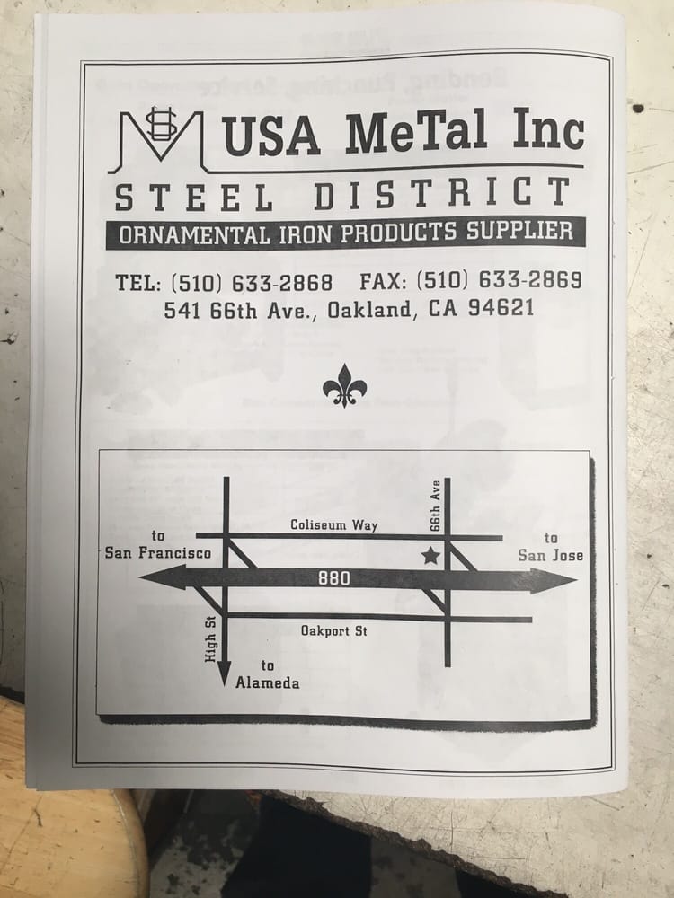 USA Metals 22 Photos Metal Fabricators 541 66th Ave, East Oakland