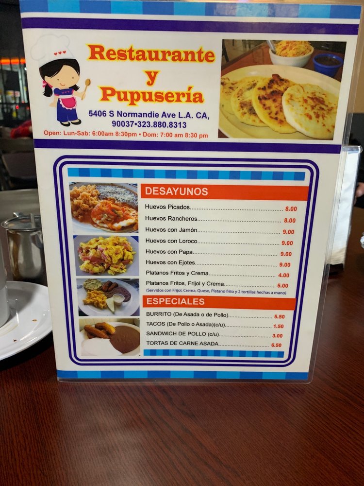 Restaurante y Pupuseria