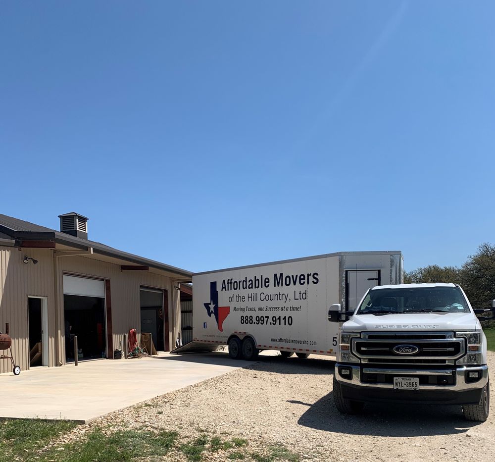 Affordable Movers of the Hill Country