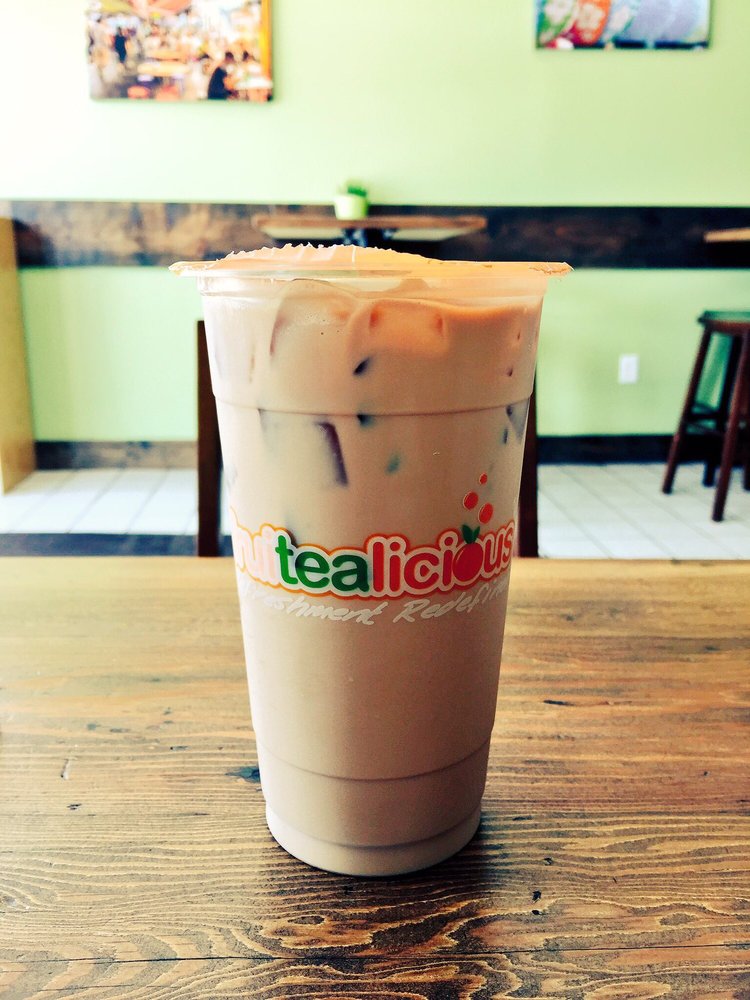 Refreshing black milk tea and super Instagram friendly ...