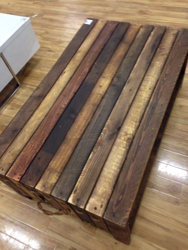 I Scored Big On This Reclaimed Wood Coffee Table Yelp