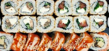 Paper Crane Sushi