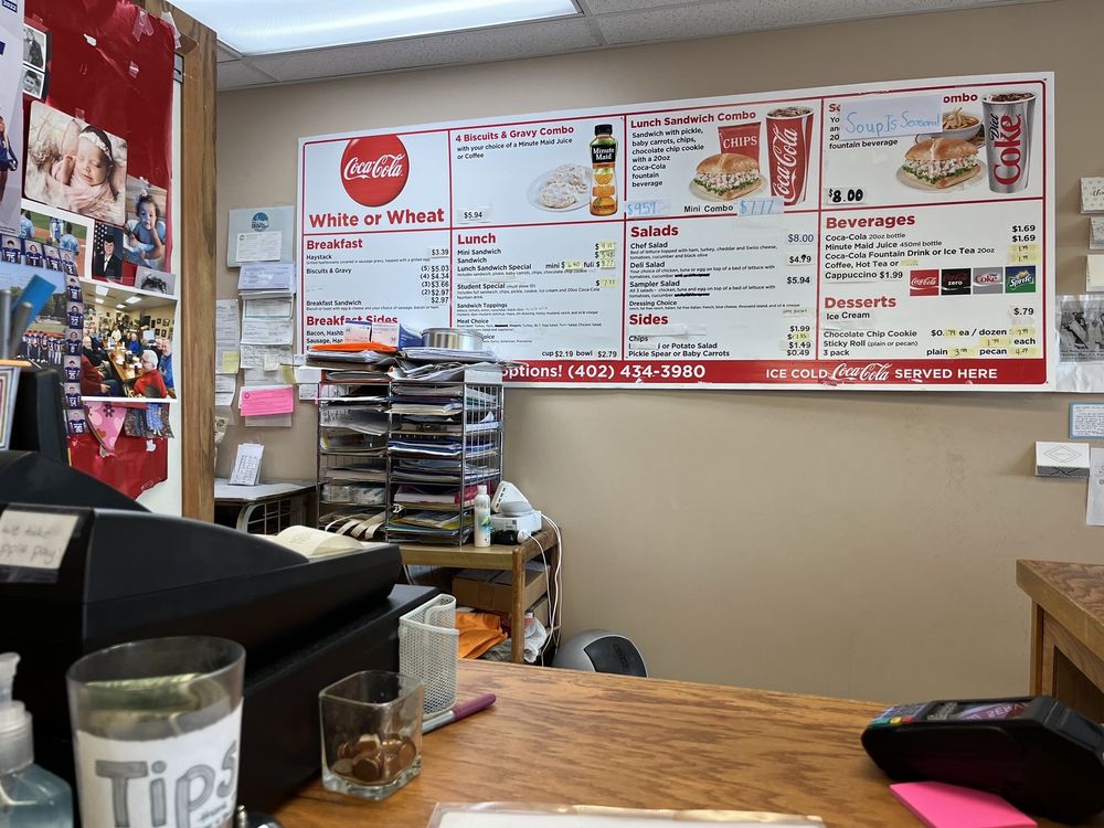 White or Wheat Sandwich Shoppe