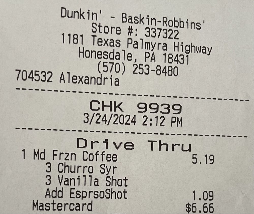 Dunkin' Donuts