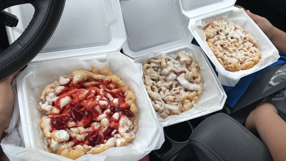 funnelcake paradise order food