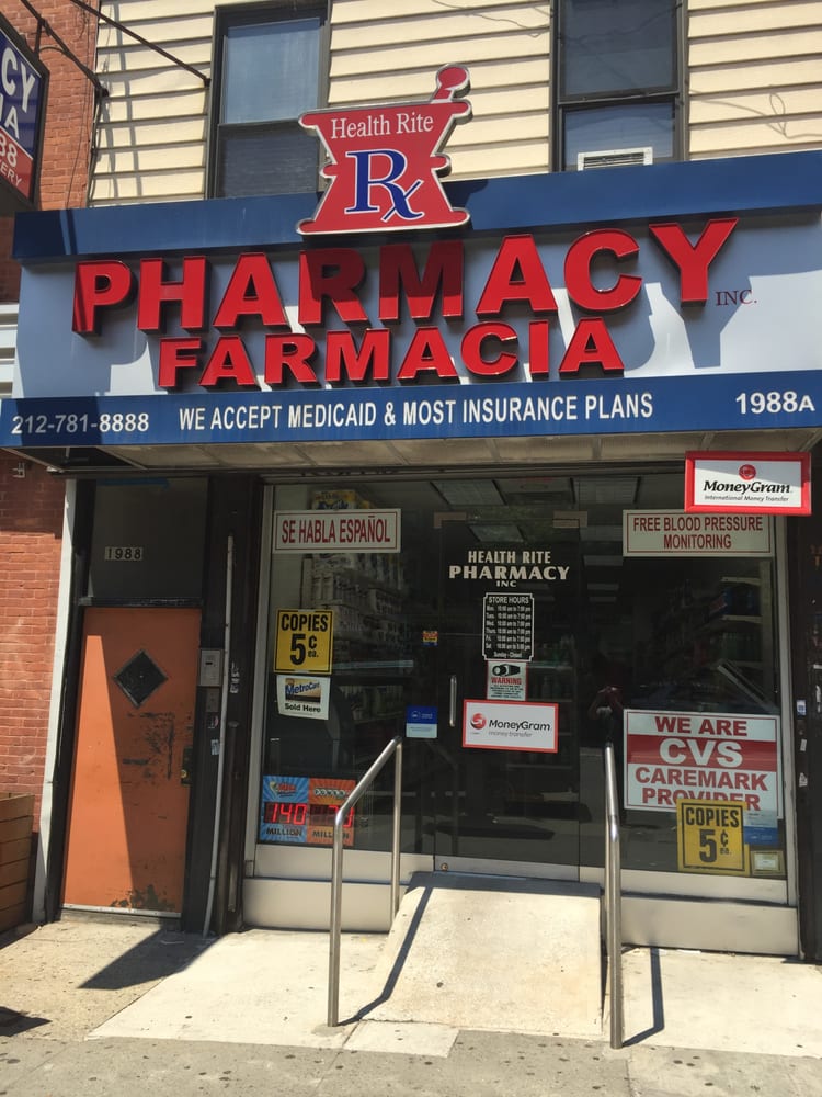 Health Rite Pharmacy Drugstores 1988 Amsterdam Ave, Washington