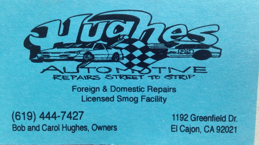 Hughes Automotive 11 Reviews Auto Repair 1192 Greenfield Dr, El