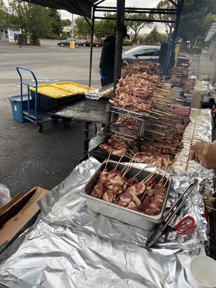 BBQ Stand Outside Island Pacific