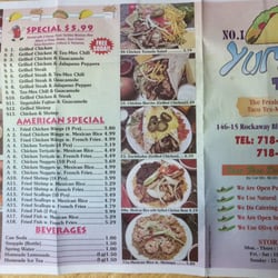 taco yummy menu number rockaway jamaica mexican