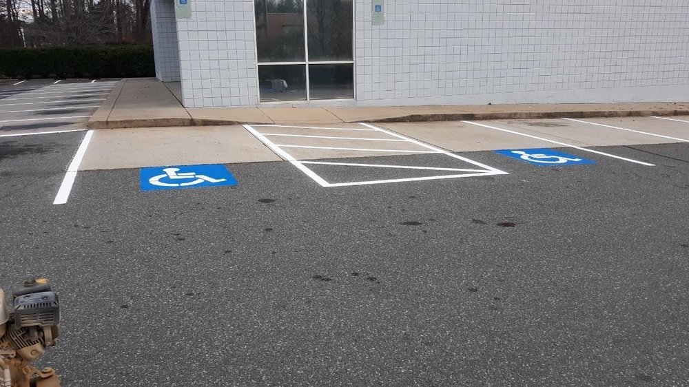 Dill Parking Lot Stripes & Maintenance