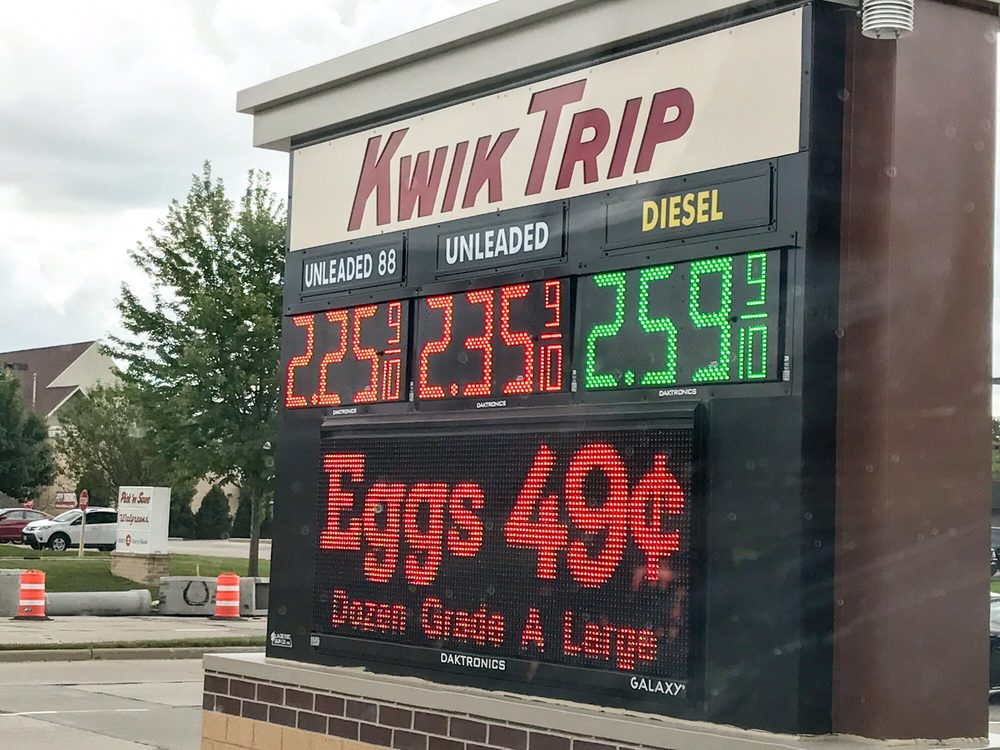 Kwik Trip Gas Stations 4924 Spring St, Mount Pleasant, WI Phone