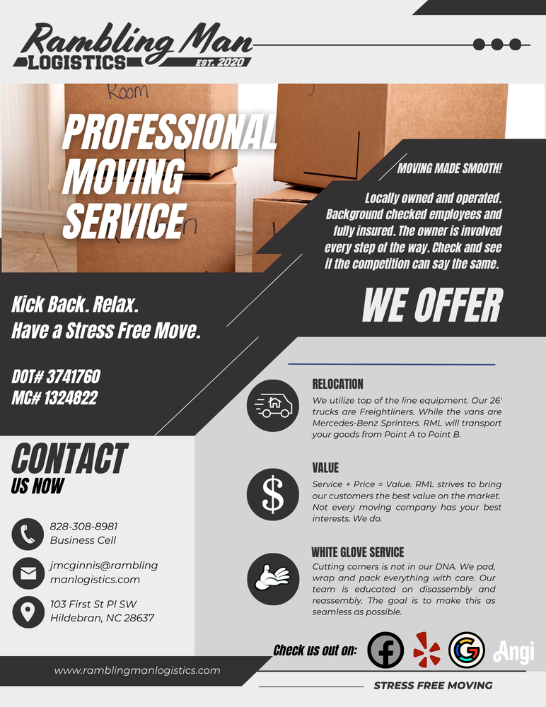 Rambling Man Logistics