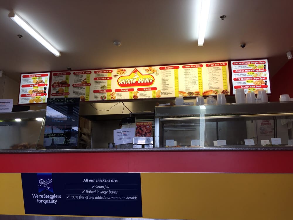 Chicken Mania Fast Food Northgate Shopping Centre, Cnr Folland Ave