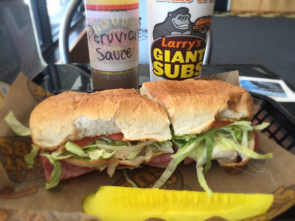 Larrys Giant Subs Sandwiches 700 Blanding Blvd, Westside, Orange