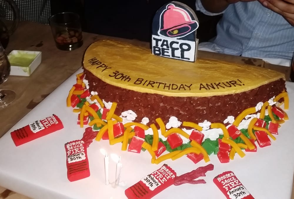 taco bell cakes sham