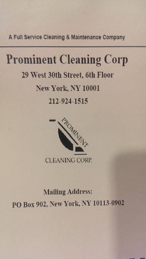 image of business Prominent Cleaning