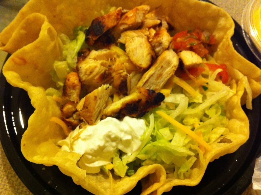 Chicken Tostada Salad Yelp