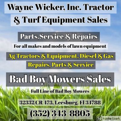 Wayne Wicker, Inc. Tractor & Turf Equipment Sales