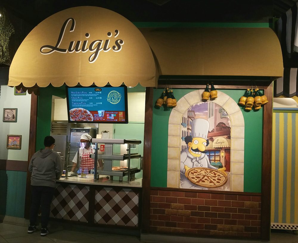 Luigi’s Pizza Pizza 1000 Universal Studios Plz, Dr. Phillips