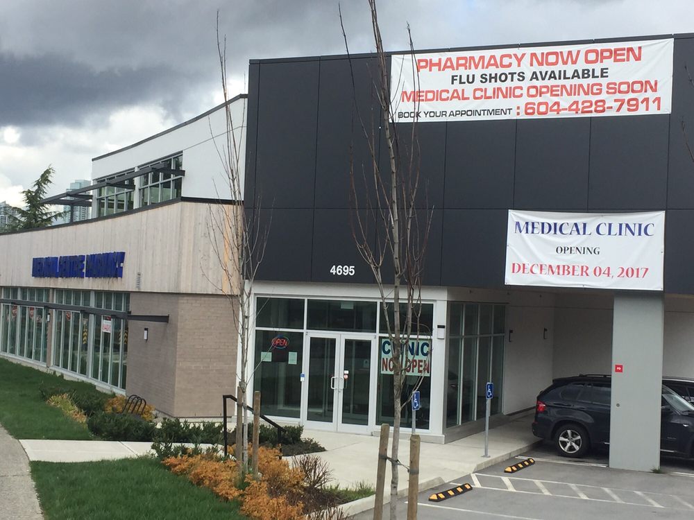 Canway Medical Centre Medical Clinics 4695 Canada Way, Burnaby, BC