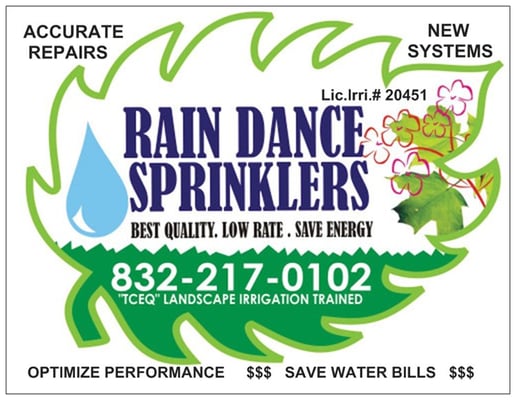 Raindance Sprinklers