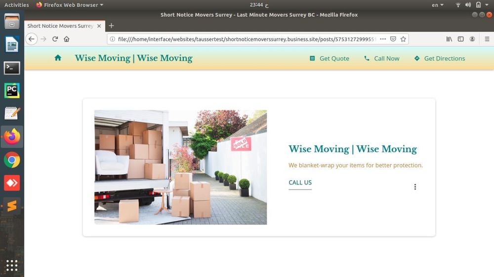 Wise Moving