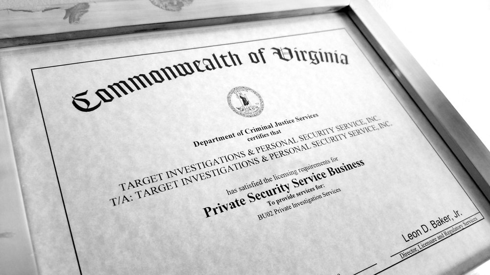 Target Investigations & Personal Security Services