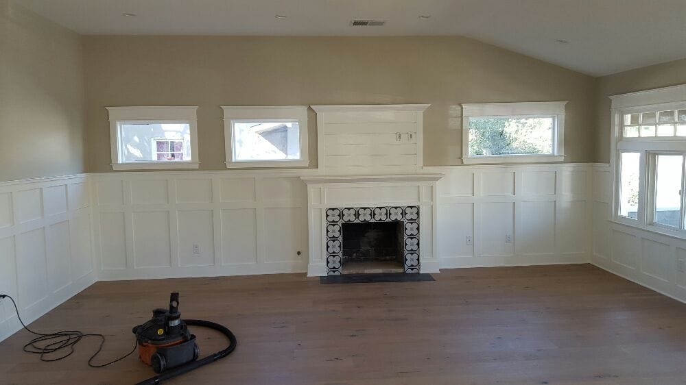 Wood Panels Fireplace Surround And Mantle Mission Hills Photo Of Harris Construction Woodworking Poway Ca United States Wood Panels