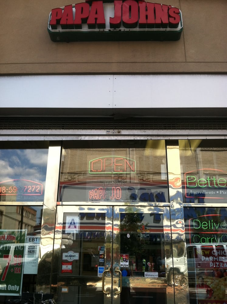 Papa John’s Pizza Pizza 292 Livingston, Boerum Hill, Brooklyn, NY