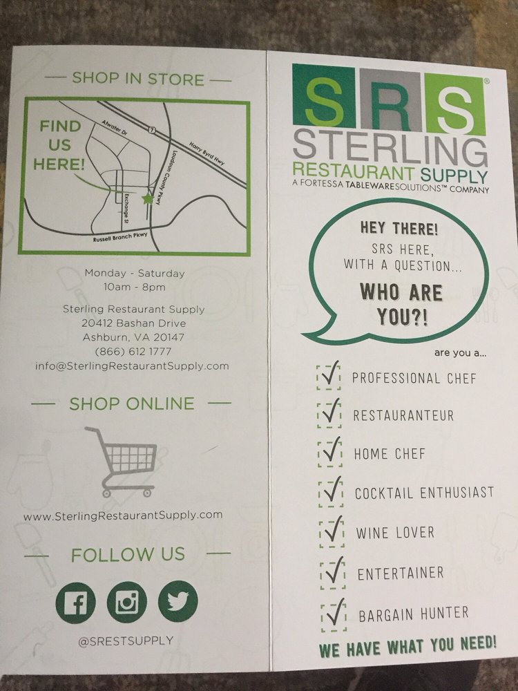 Sterling Restaurant Supply
