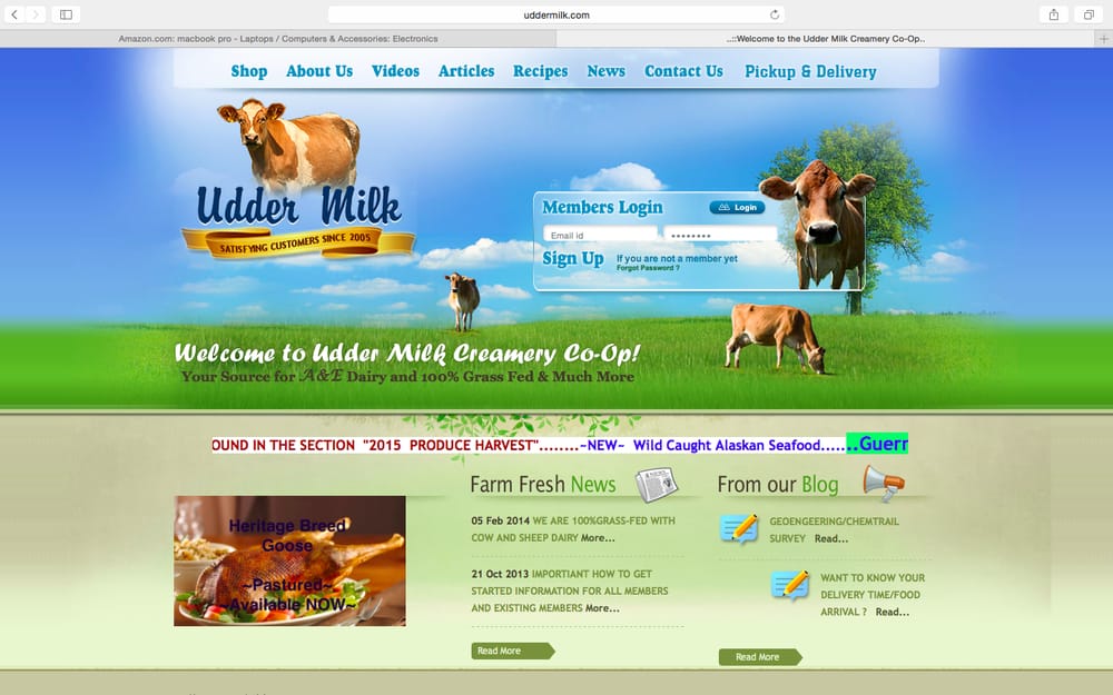 Udder Milk