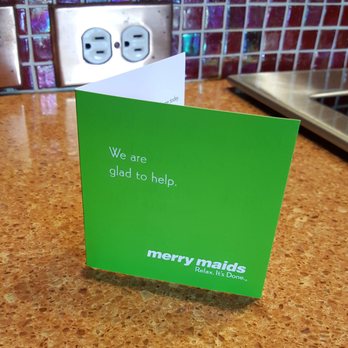 Merry Maids 17 Photos 11 Reviews Home Cleaning 6417 Photo Of Merry Maids Seattle Wa United States This Is The Card