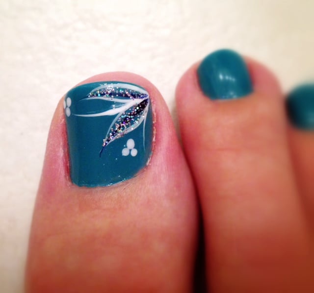 Pedicure with nail art by Anthony. - Yelp