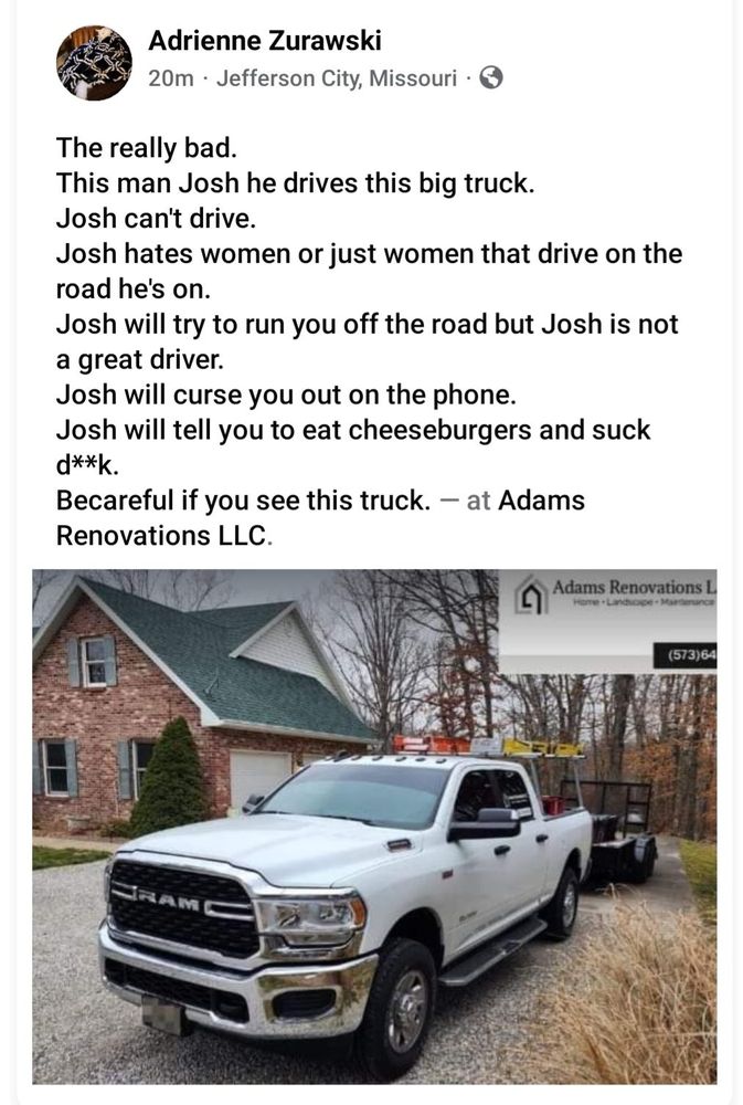 image of business Adams Renovations