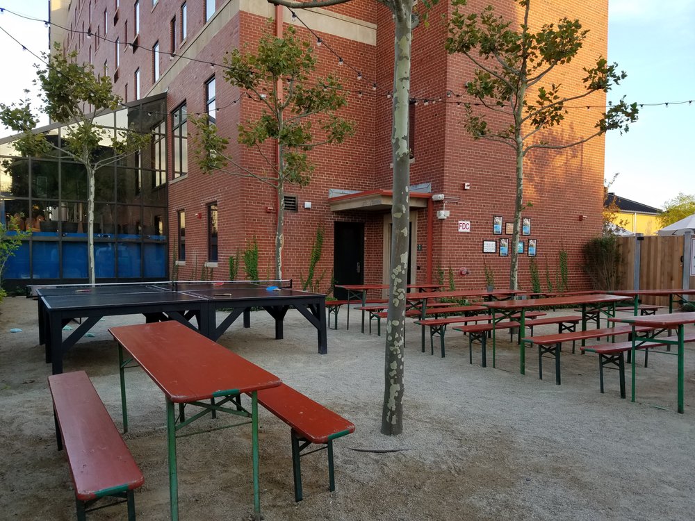 Beer Garden Food Truck Wasn T Working And Couldn Serve Yelp Photo Of The Asbury Hotel Park Nj United States Beer Garden