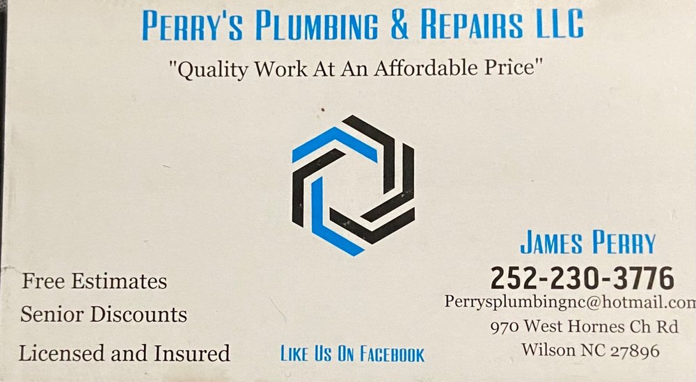 Perry's Plumbing & Repairs