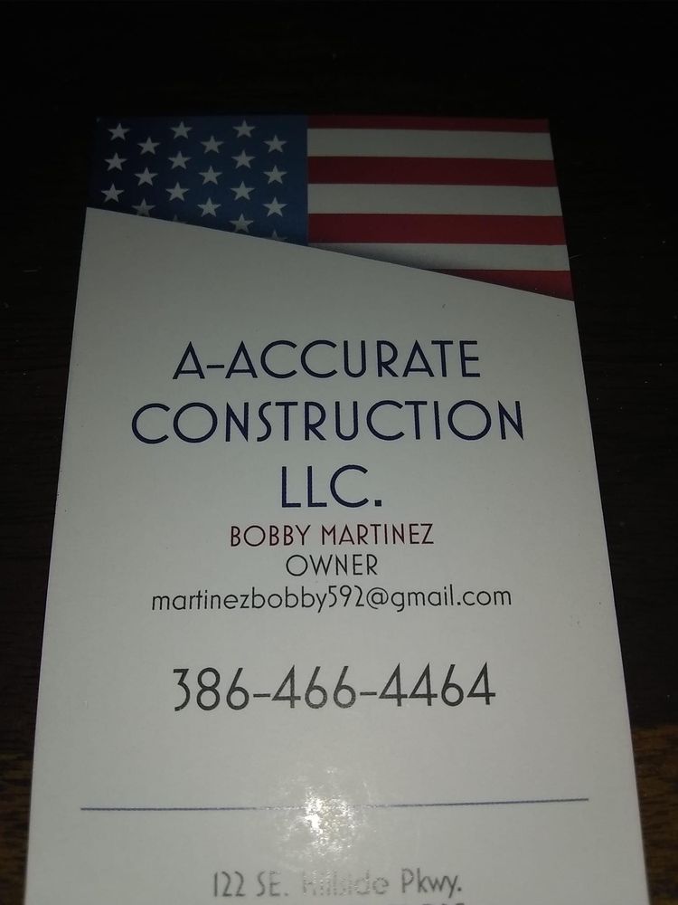 A-ACCURATE Construction