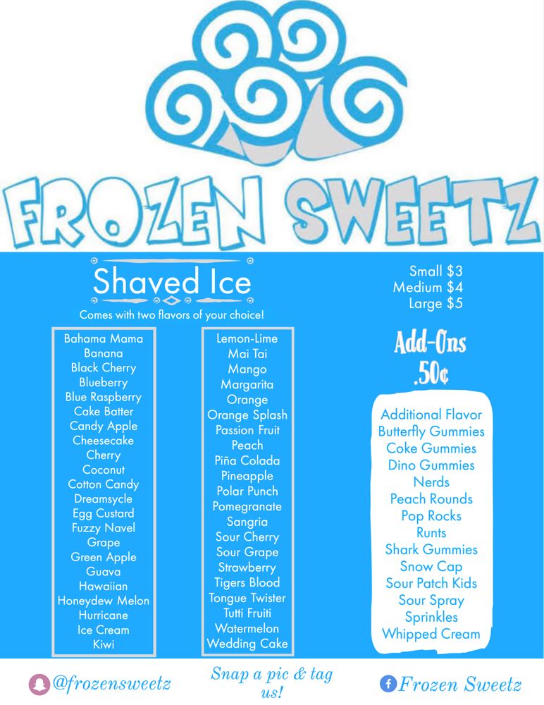 Frozen Sweetz