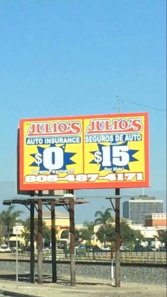 Julios Auto Insurance JULIO´S AUTO INSURANCE Cover