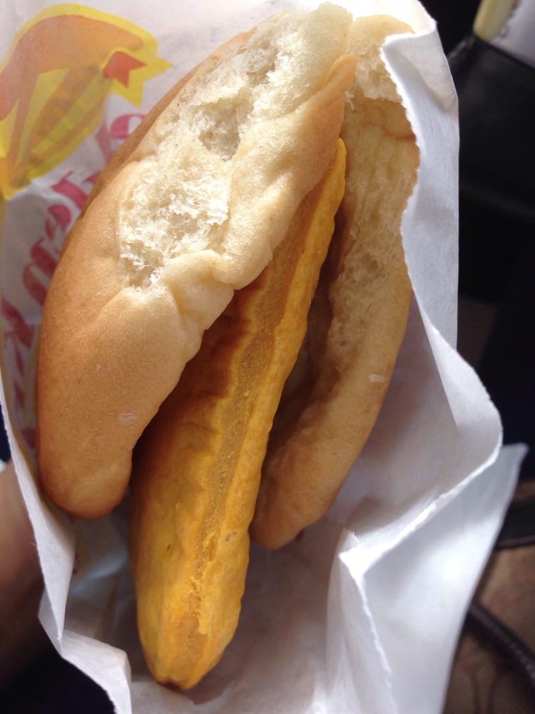 Beef patty and coco bread Yelp