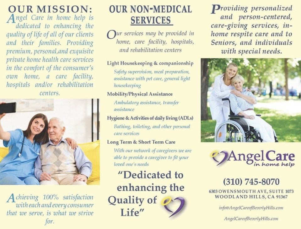 Angel Care In Home Help of Beverly Hills