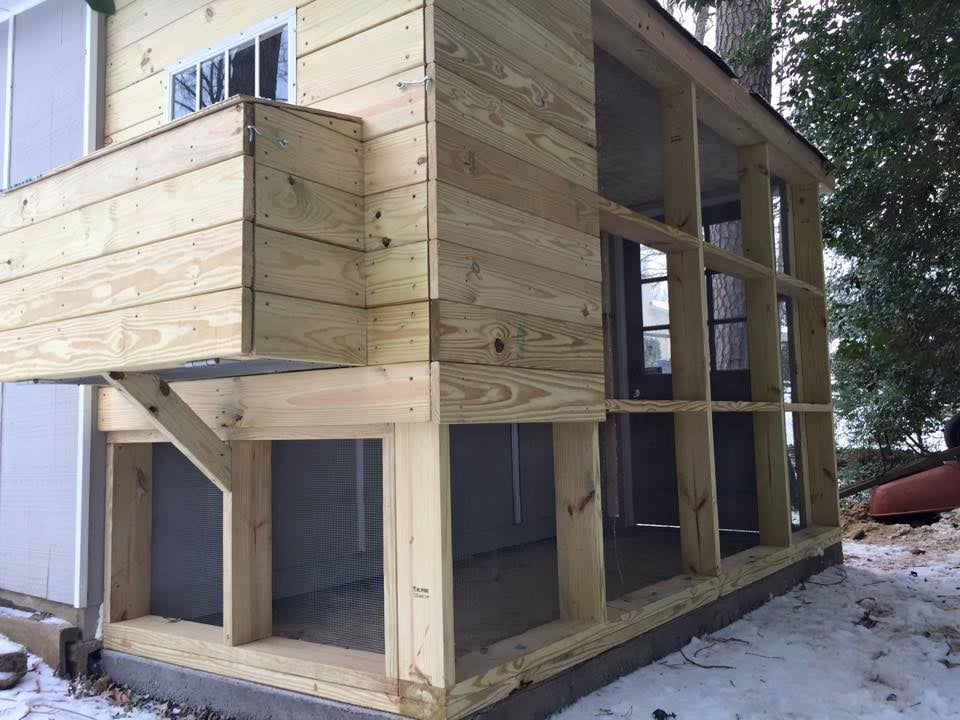 Custom Chicken Coop in N. Raleigh - Yelp Custom Chicken Coop in N. Raleigh - Yelp