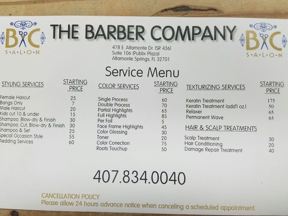 The Barber Company 19 Photos Hair Salons 478 E Altamonte Dr, Altamonte Springs, FL Phone