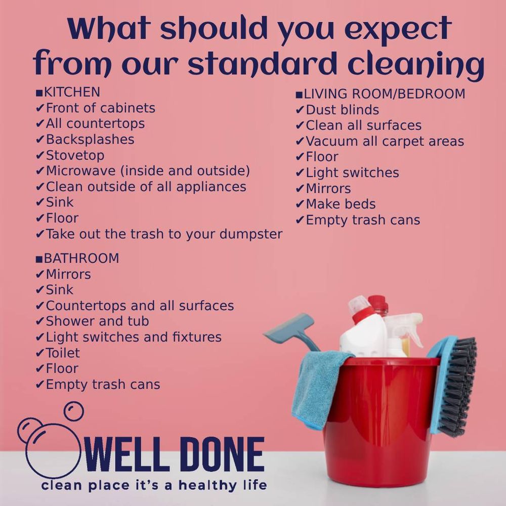 Well Done Cleaning Service