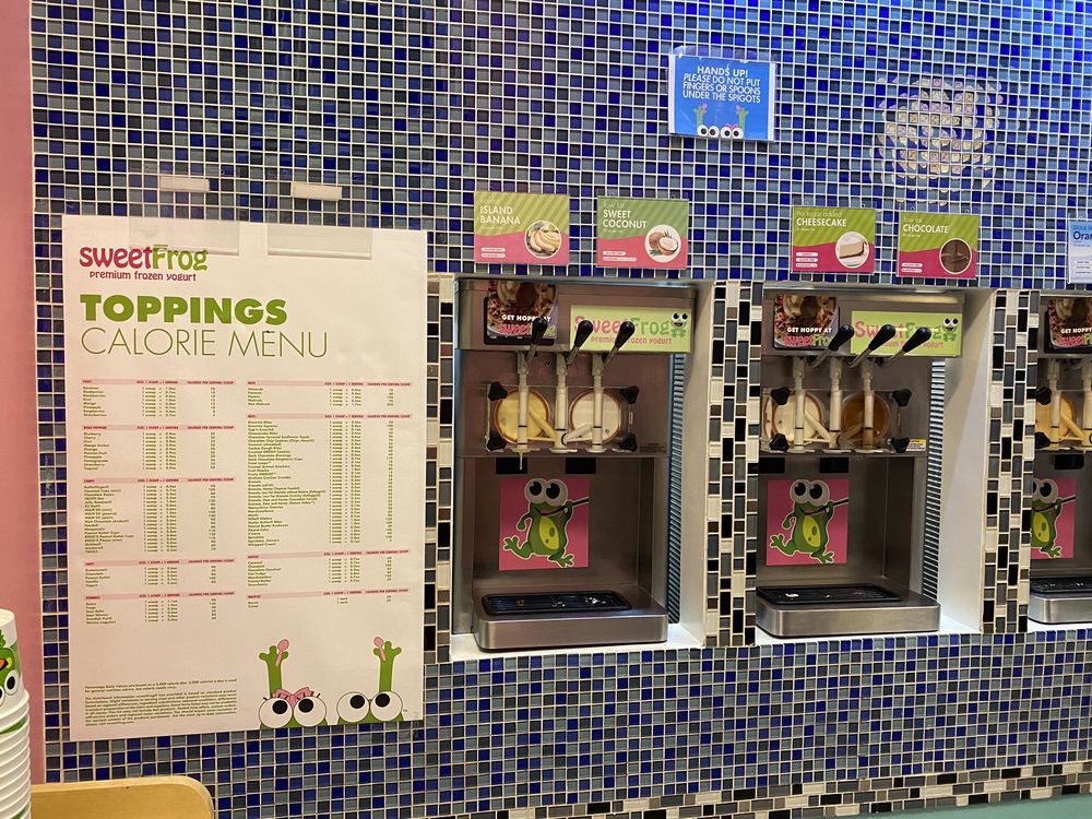 sweetFrog Premium Frozen Yogurt