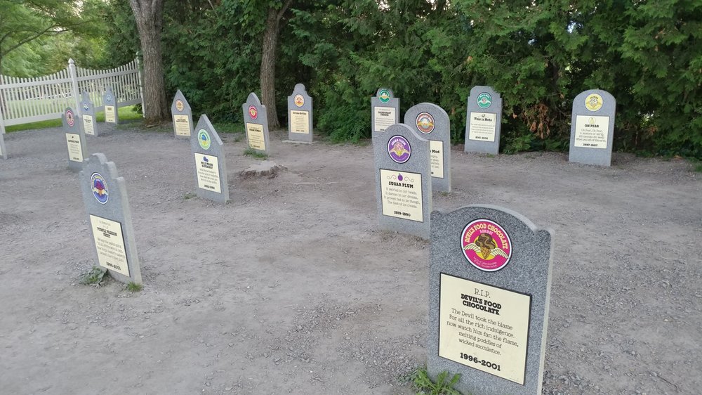 the flavor graveyard behind