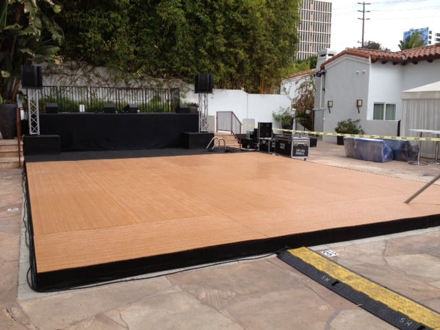 Platform Pool Cover Rental Turn Your Swimming Pool Into A Dance