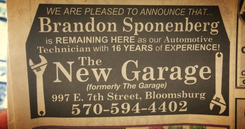 The New Garage