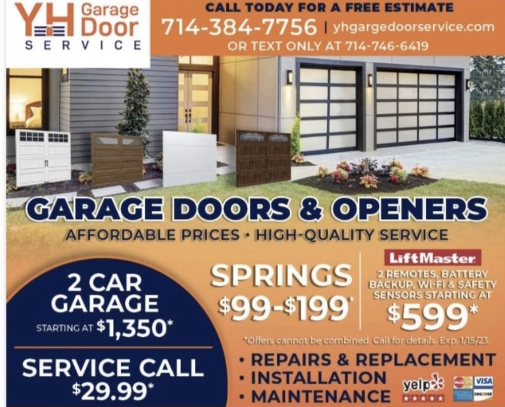 YH Garage Doors Service & Repair